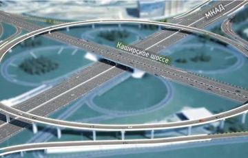 Реконструкция развязки автомобильной дороги — Каширское шоссе и МКАД - проектирование