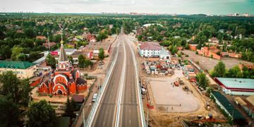 Строительство путепровода через ж/д на 5 км автомобильной дороги «Балашиха – Салтыковка», Разинское шоссе, г. о. Балашиха