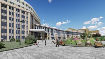 Строительство нового корпуса лечебно-диагностического центра Московского областного онкологического диспансера