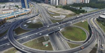 Строительство транспортной развязки на пересечение МКАД и Дмитровского шоссе