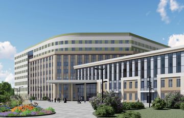 Проектирование нового корпуса лечебно-диагностического центра Московского областного онкологического диспансера