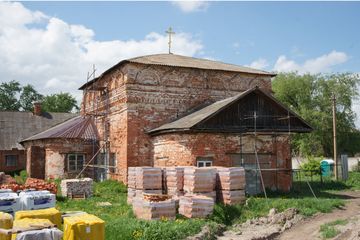 Реставрация храмового комплекса села Дединово Луховицкого района Московской области