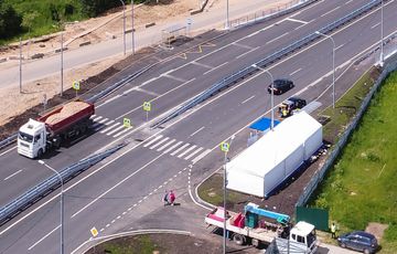 Строительство путепровода через ж/д пути на 4 км автомобильной дороги «Москва – Бородино – Тучково», Тучково