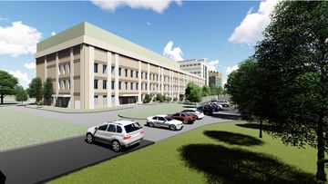 Строительство нового корпуса лечебно-диагностического центра Московского областного онкологического диспансера